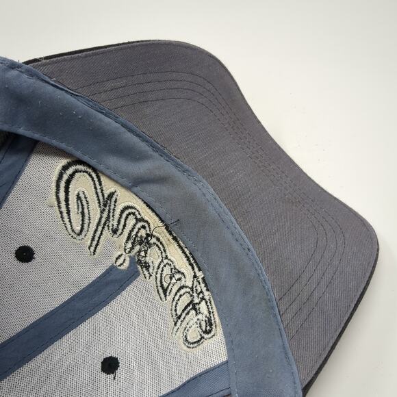 Chicago Strapback Baseball Cap Gray One Size Adjustable Embroidered Lightweight - Picture 8 of 9